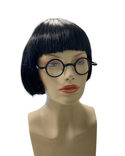 Black Steampunk Glasses with Removable Lens