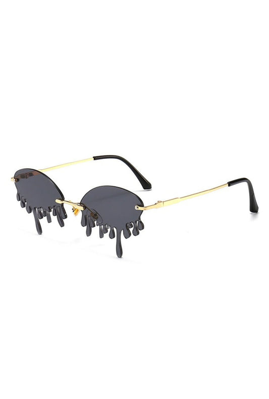 Fashion Black Drip Sunglasses