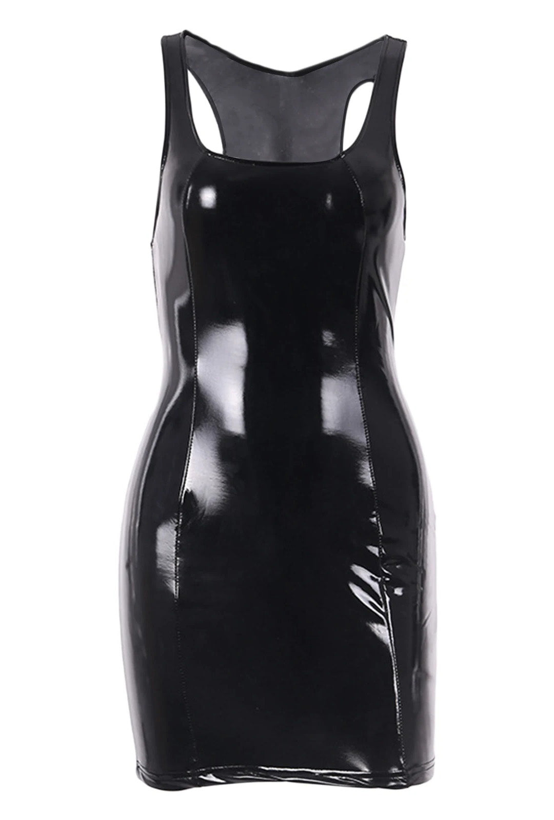 Black PVC Bodycon Dress Perth | Hurly-Burly