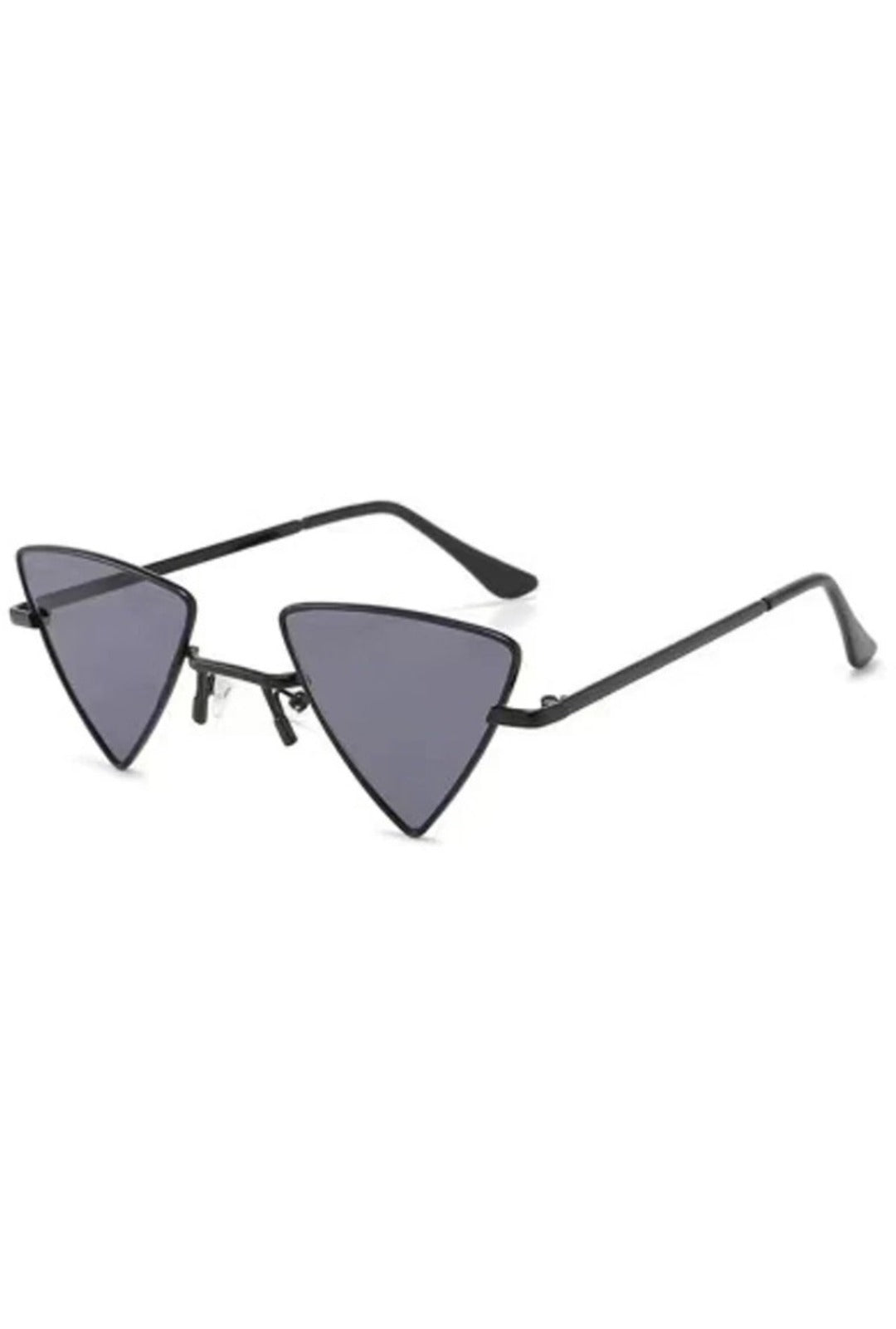 Black Triangle Glasses with Black Frames Perth | Hurly-Burly