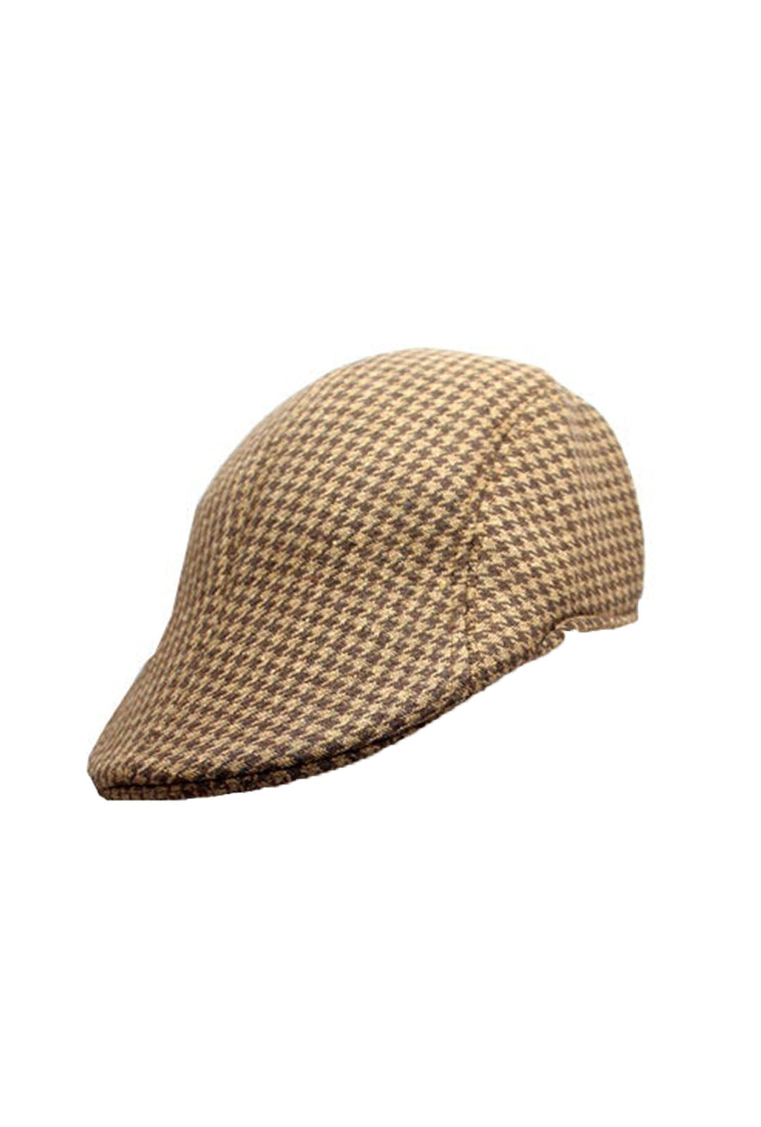 Black and Brown Country Squire Flat Cap
