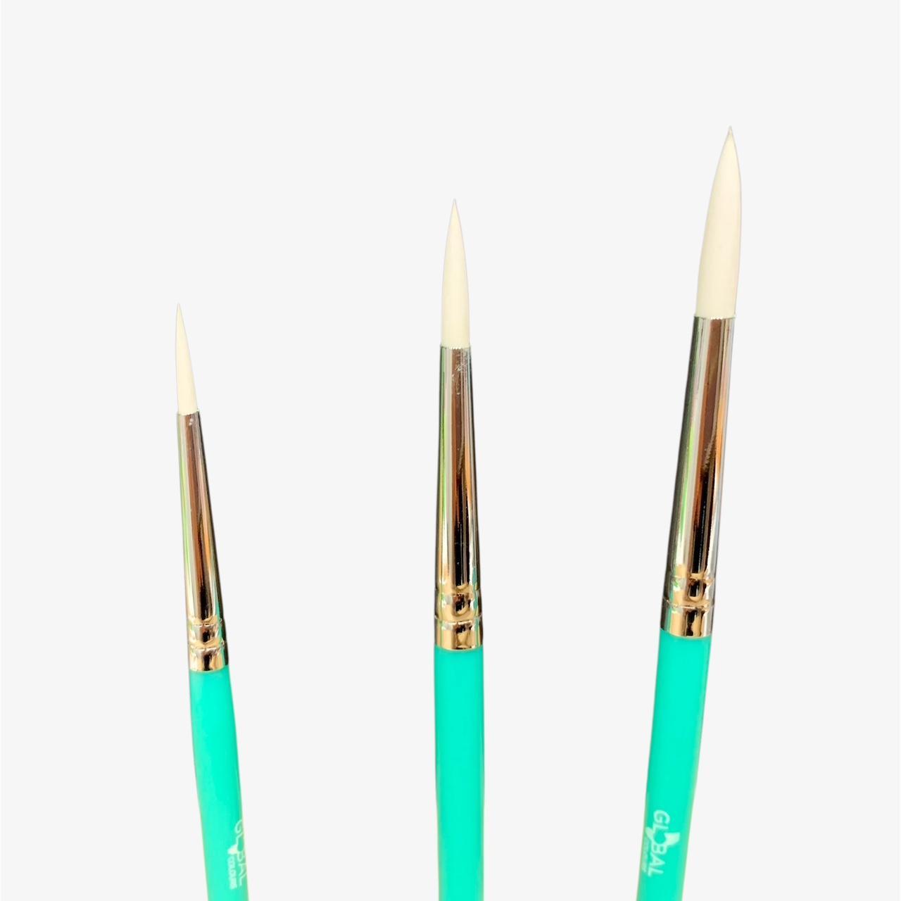 Global Professional Round Paint Body Art Brush