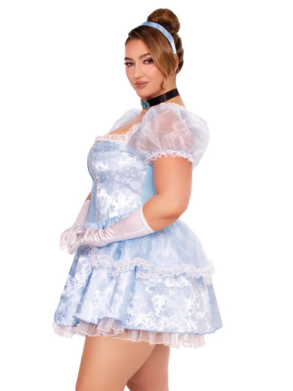 Plus Size Ballroom Babe Cinderella Costume