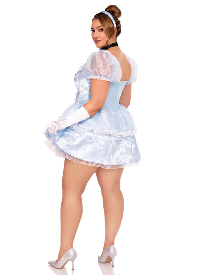 Plus Size Ballroom Babe Cinderella Costume
