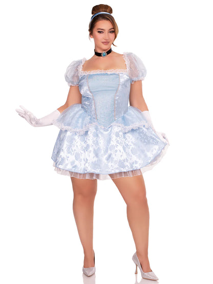 Plus Size Ballroom Babe Cinderella Costume