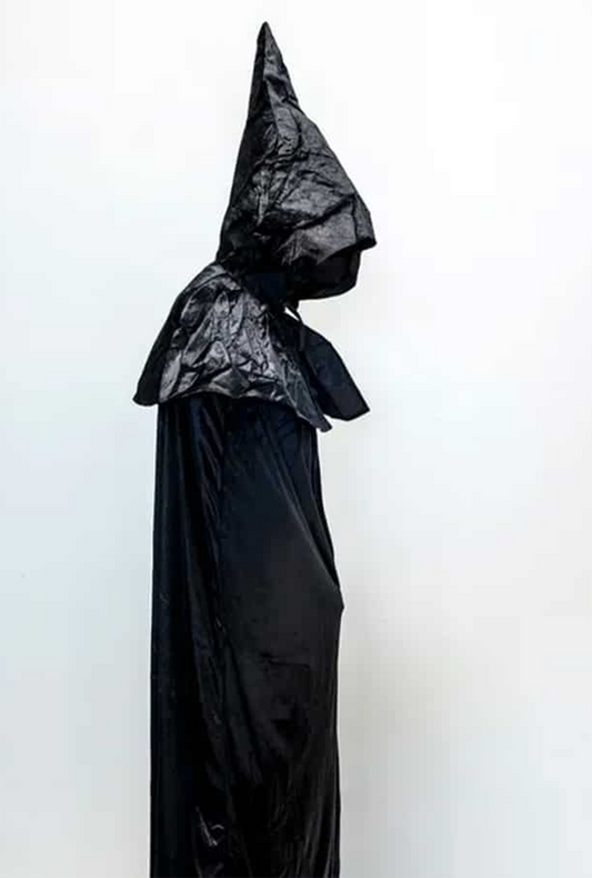 Black Grim Reaper Cape with Hood