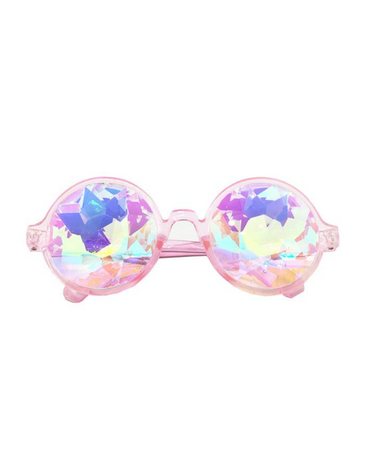 Pink Kaleidoscope Glasses