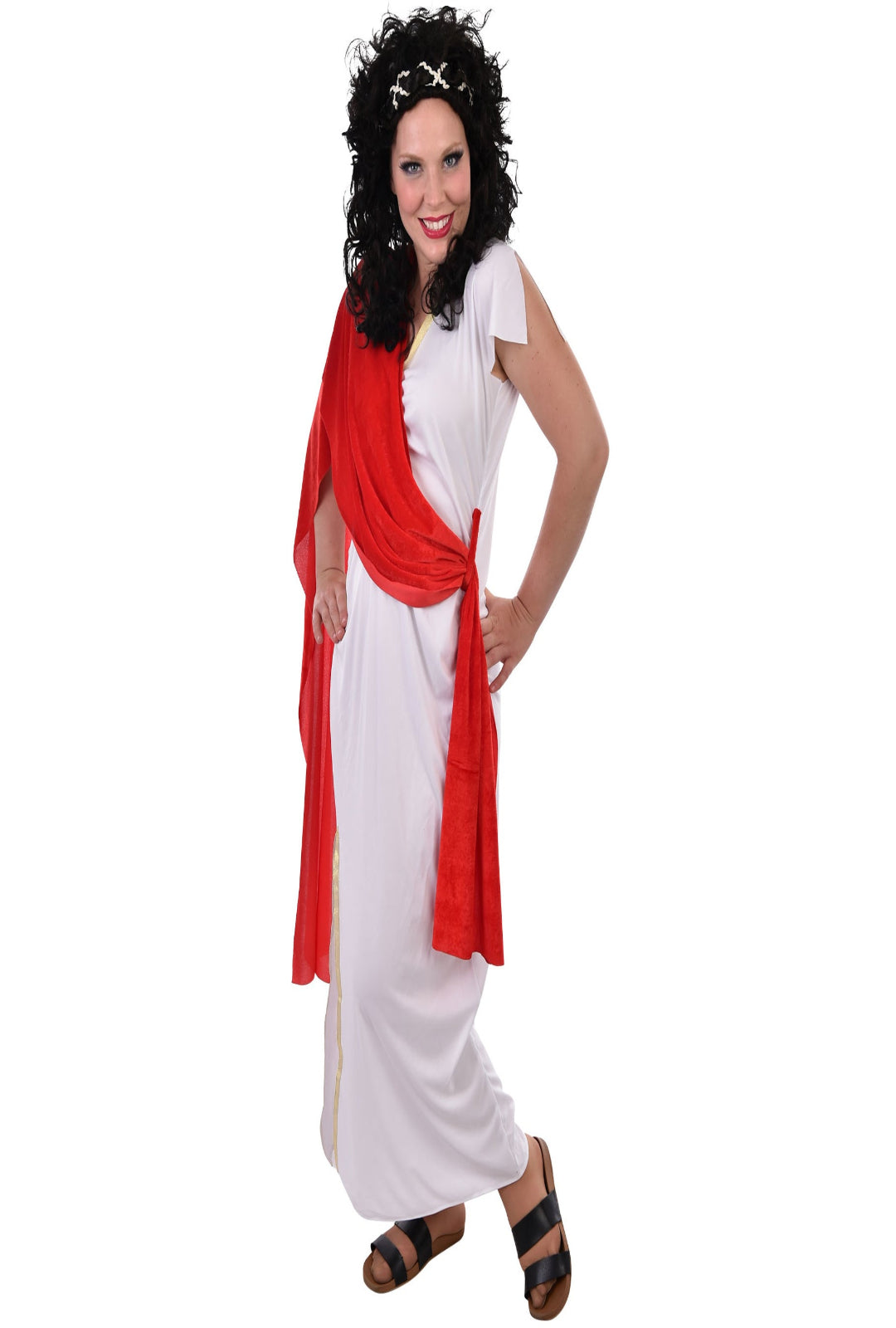 Roman Emperess White/Red Costume