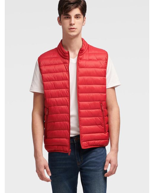 Marty McFly Red Puffer Vest