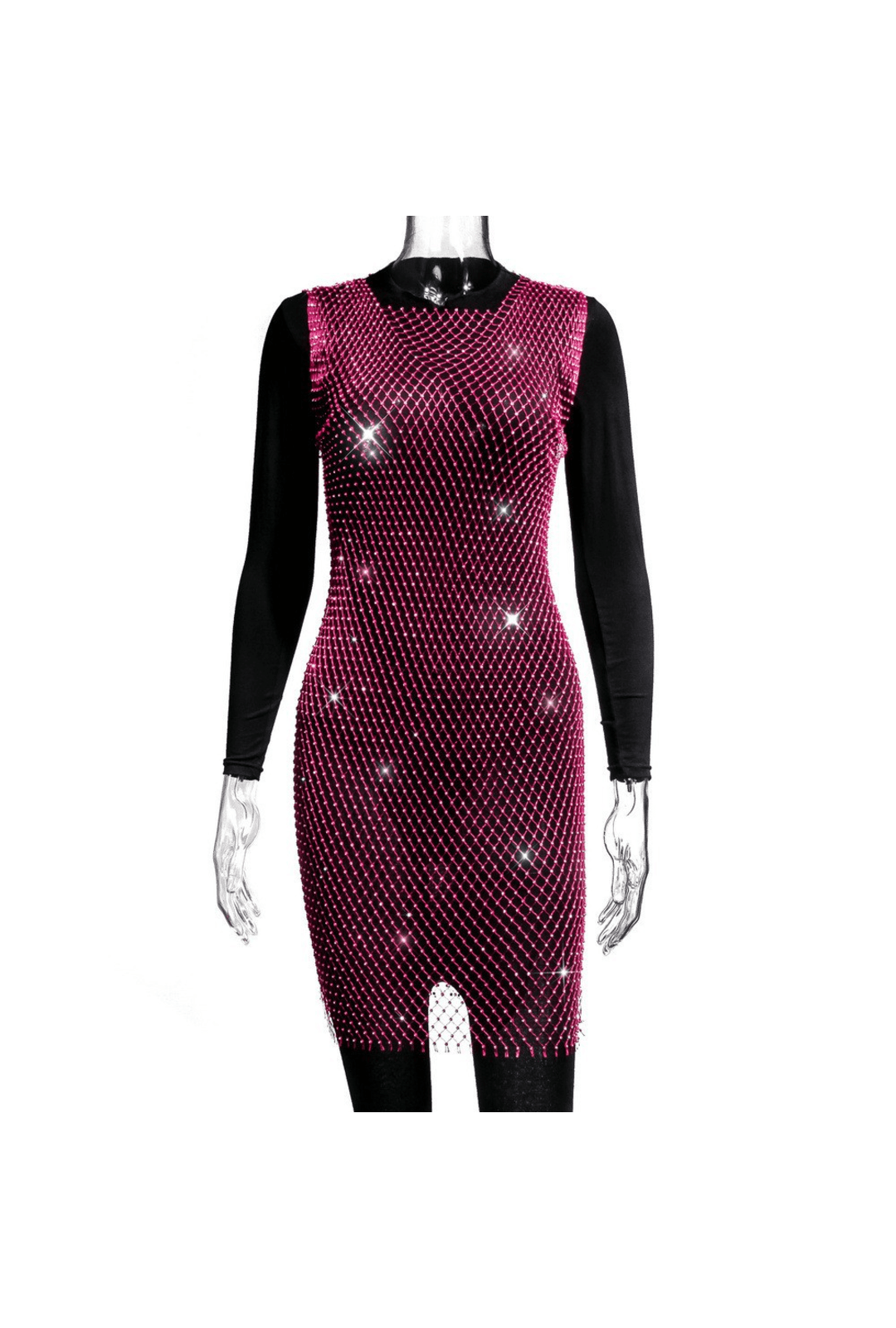 hot pink fishnet dress Women's Neon Pink Fishnet Dress  Costume Super Center