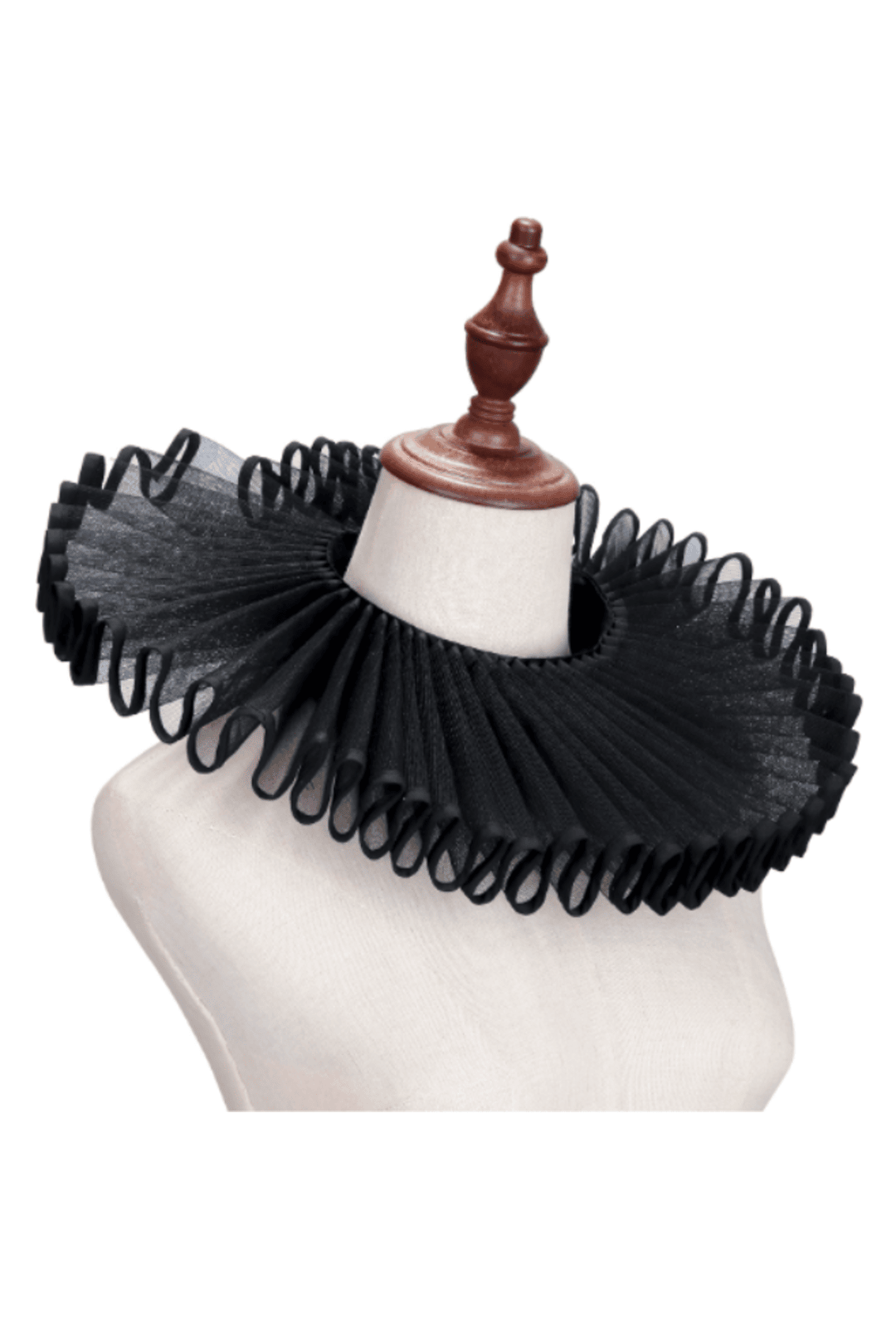 Black Clown Ruffle Collar