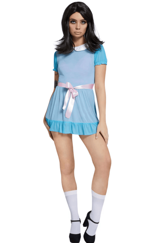 Fever Blue Freaky Twin Costume