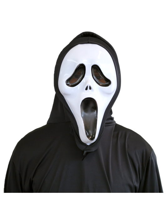 Plastic Scream Ghostface Mask