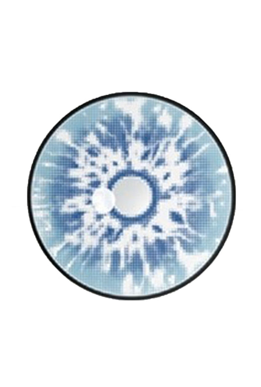 Party Lens #60 Gojo Ice Blue Contact Lenses