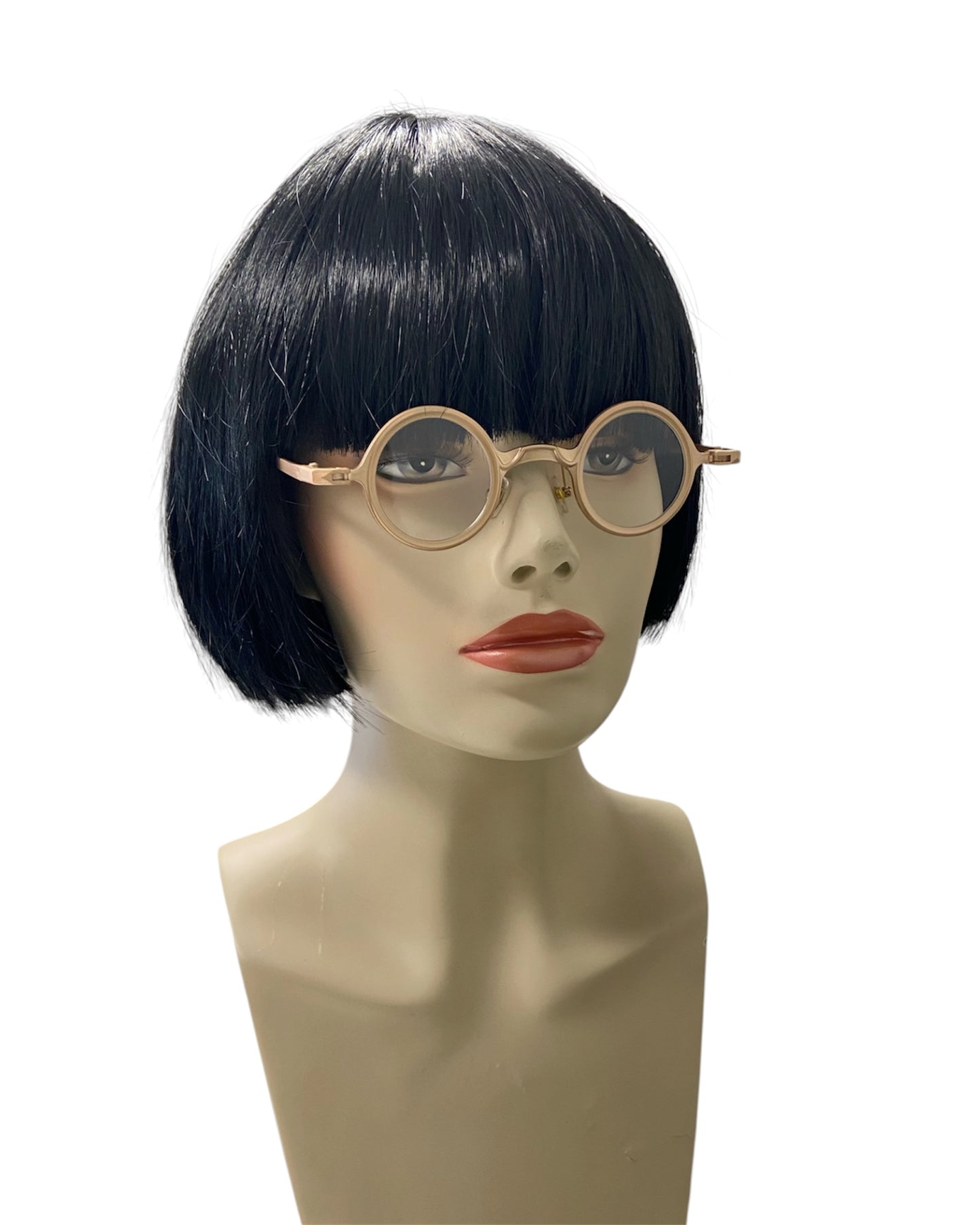 Blue Steampunk Glasses with Removable Lens