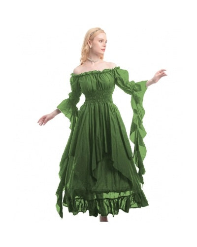 Moss Green Medieval Renaissance Dress
