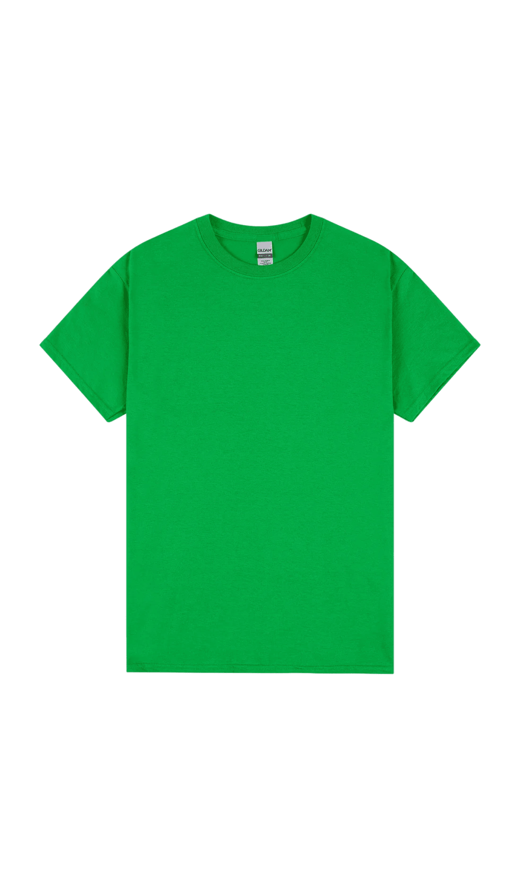 Green Blank Short Sleeved T-Shirt