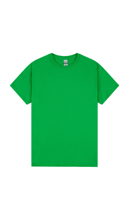 Green Blank Short Sleeved T-Shirt