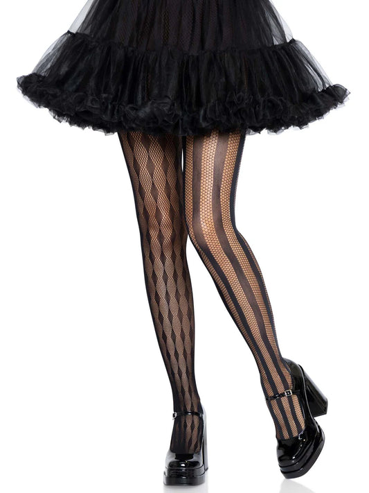 Harlequin Fishnet Tights