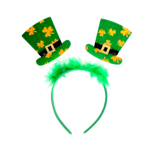 St Patrick's Day Green Top Hat Head Bopper