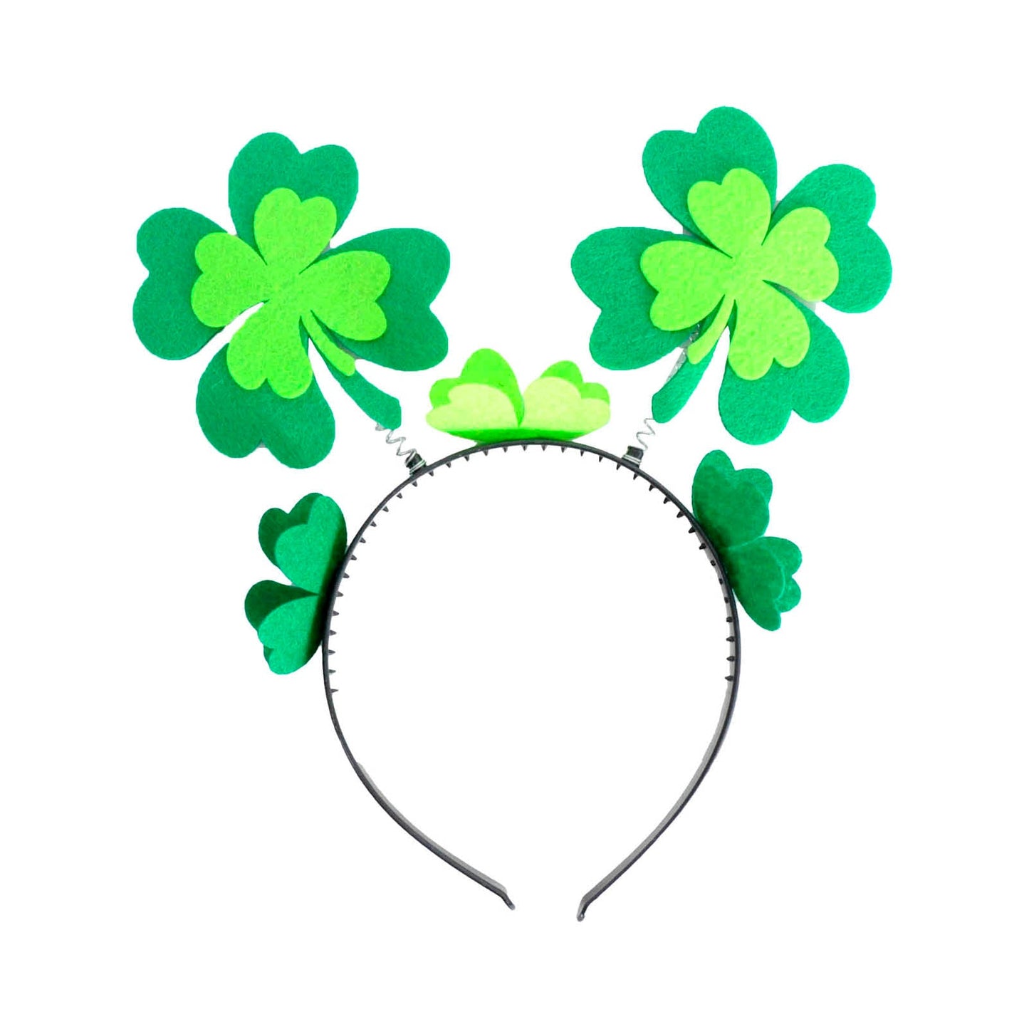 St Patrick's Day Four Leaf Clover Head Bopper