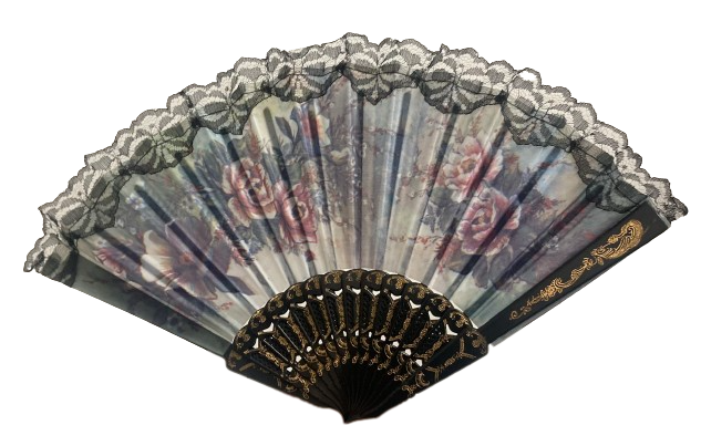 Floral Lace Fan Perth | Hurly-Burly