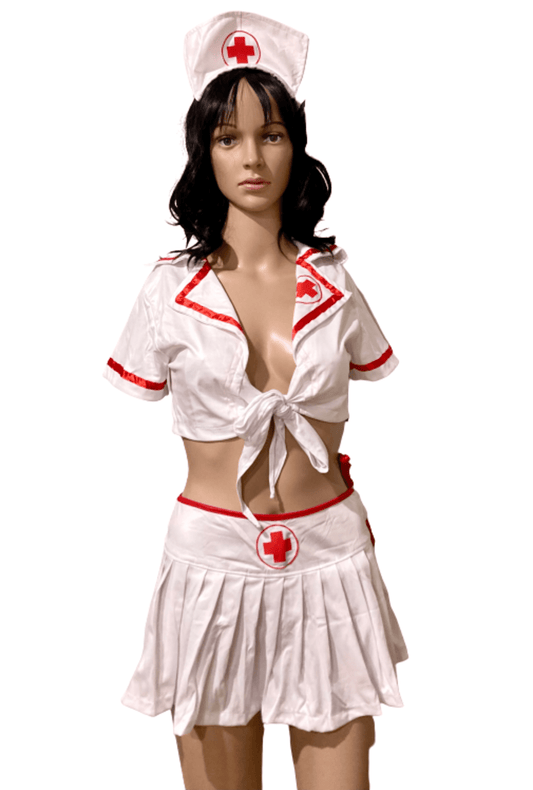 3 Piece Sexy Nurse Costume