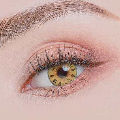 Party Lens #61 Steampunk Clockface Contact Lenses