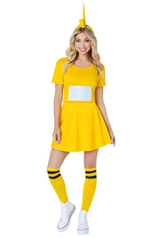 Yellow Teletubbies Laa-Laa Dress Costume
