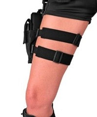 Black Tactical Right Leg Holster