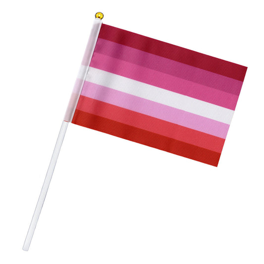 Mini Lipstick Lesbian Pride Flag