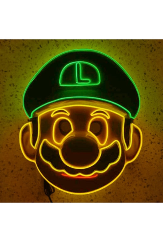 Luigi LED Mask