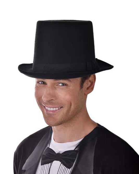 Deluxe Black Lincoln Top Hat