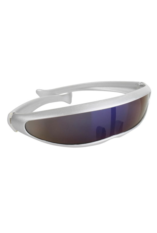 Silver Cyborg Space Glasses