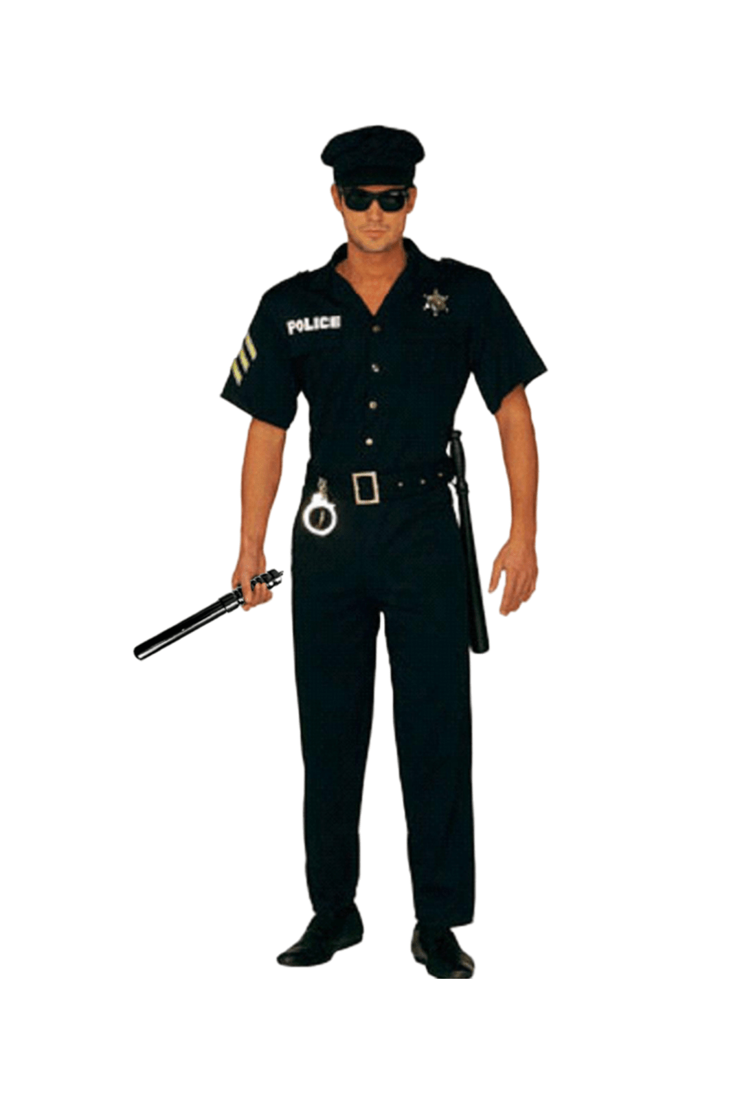 Men's Police Costume Set