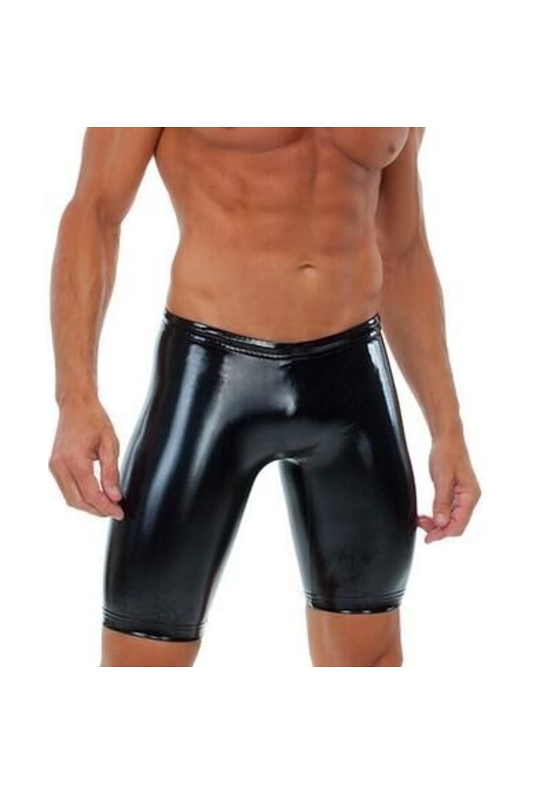 Black PU Bike Shorts Perth | Hurly-Burly