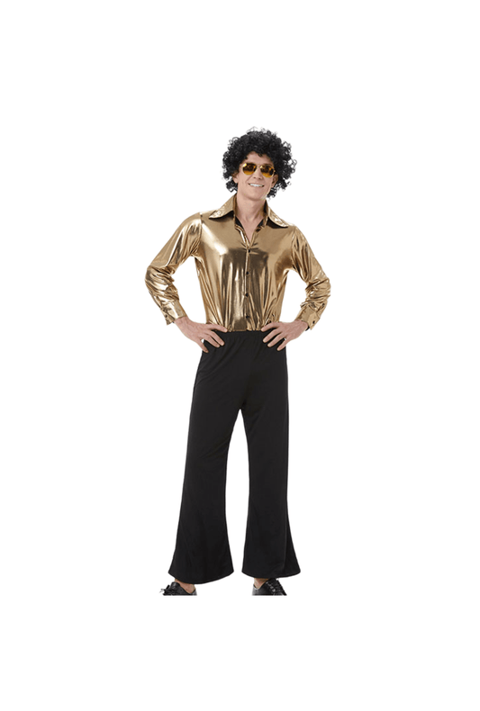 Men's Gold Disco Costume