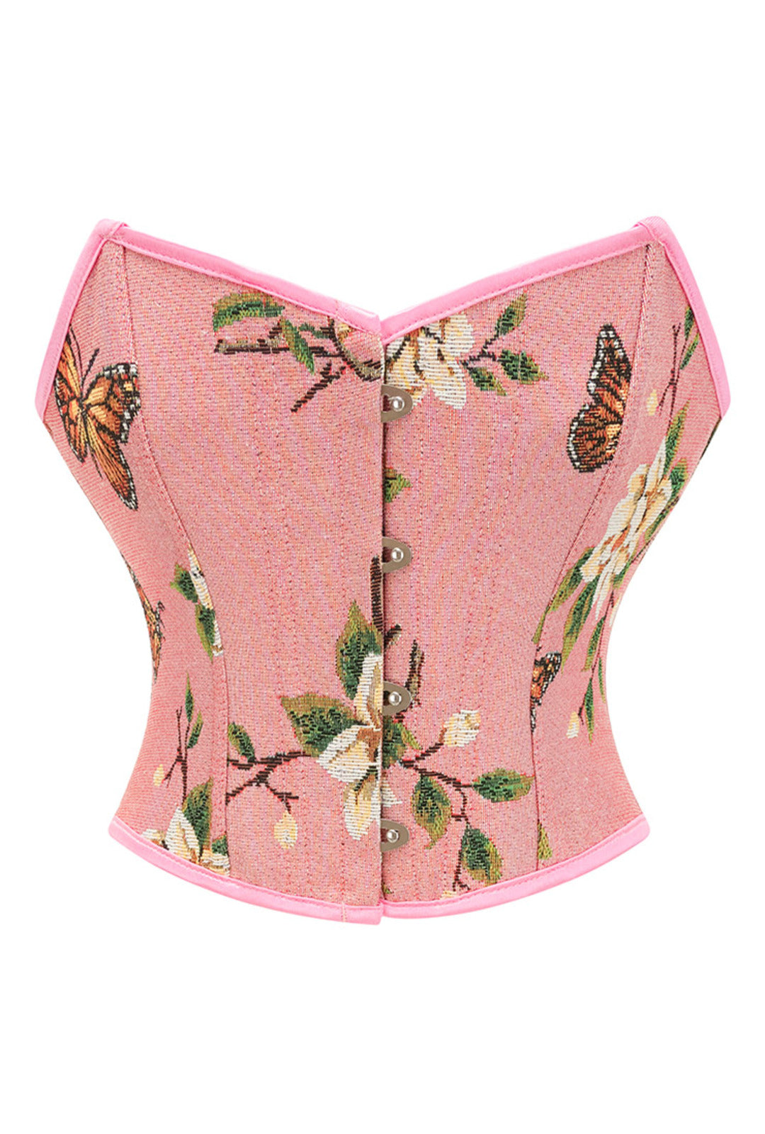 Bustier Renaissance Pink Floral Renaissance Bustier Perth | Hurly-Burly