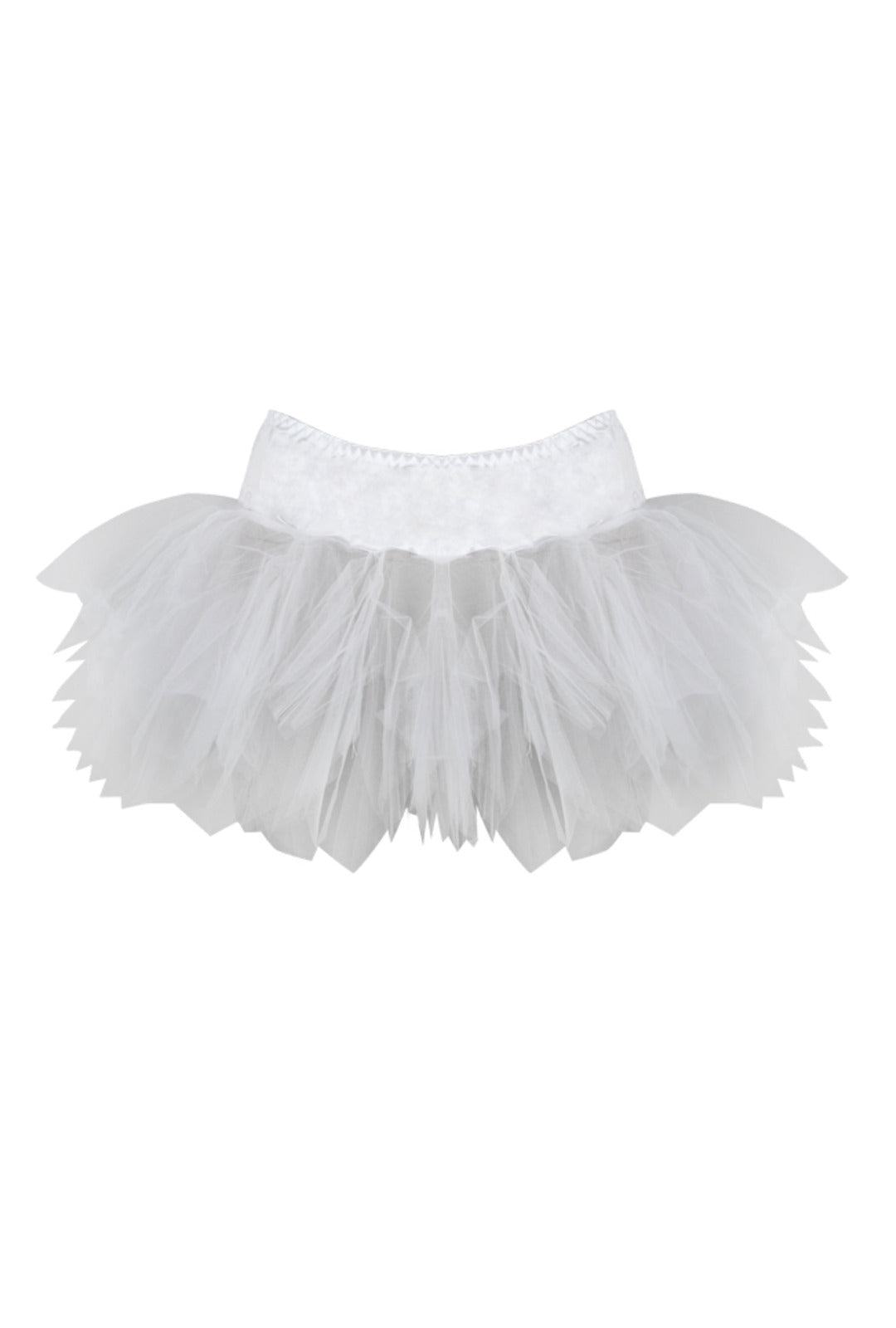 Burlesque White Tulle Tutu