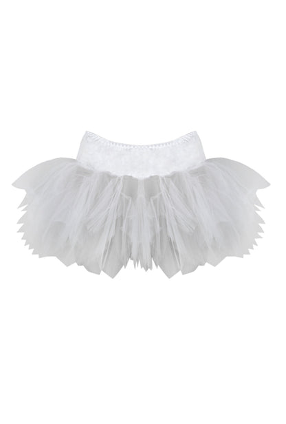 Burlesque White Tulle Tutu