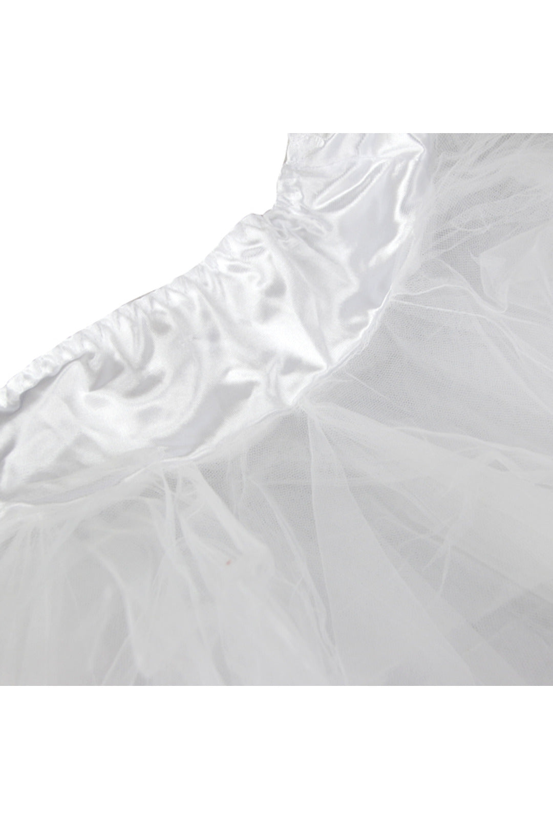 Burlesque White Tulle Tutu