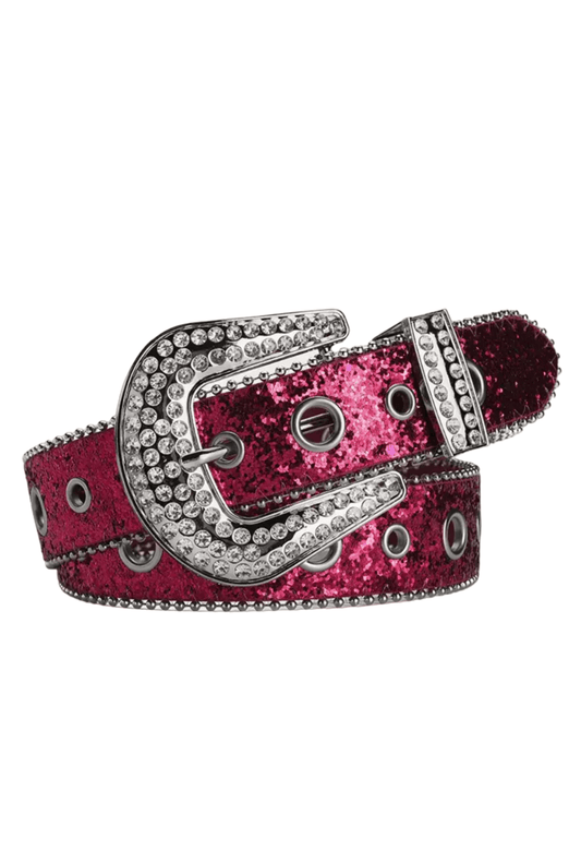 Pink Bling Belt