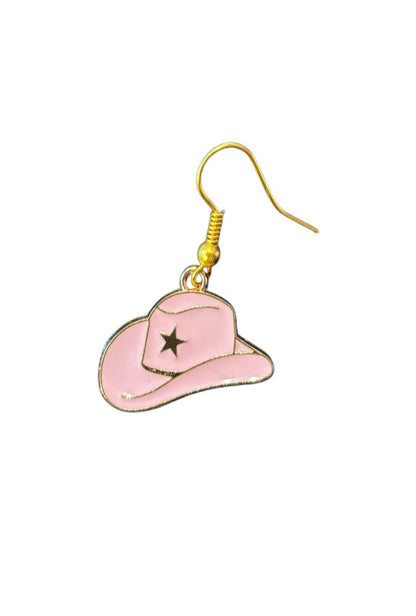 Pink Cowgirl Earrings