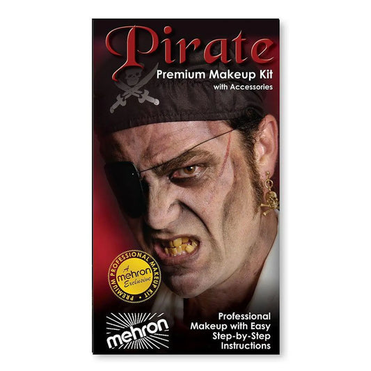 Mehron Pirate Premium Make-up & Accessories Kit