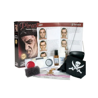 Mehron Pirate Premium Make-up & Accessories Kit
