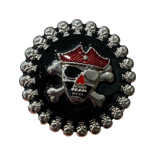 Pirate Skull & Crossbones Belt Buckle