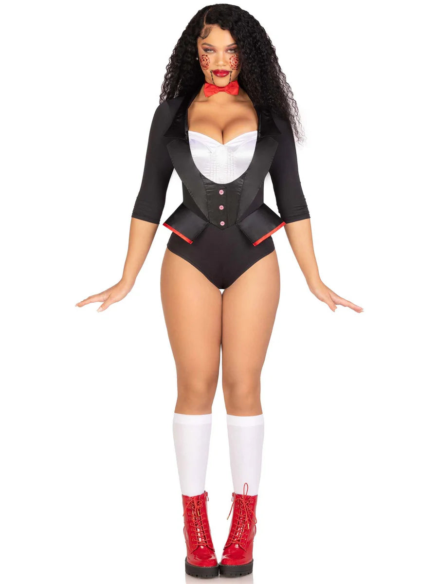 Pretty Puppet Saw Jigsaw Costume