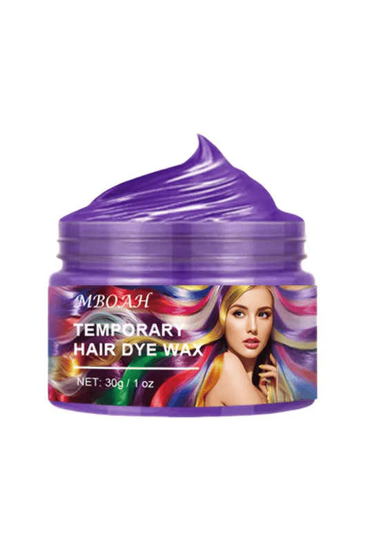 Purple Temporary Colour Hair Styling Wax 30g