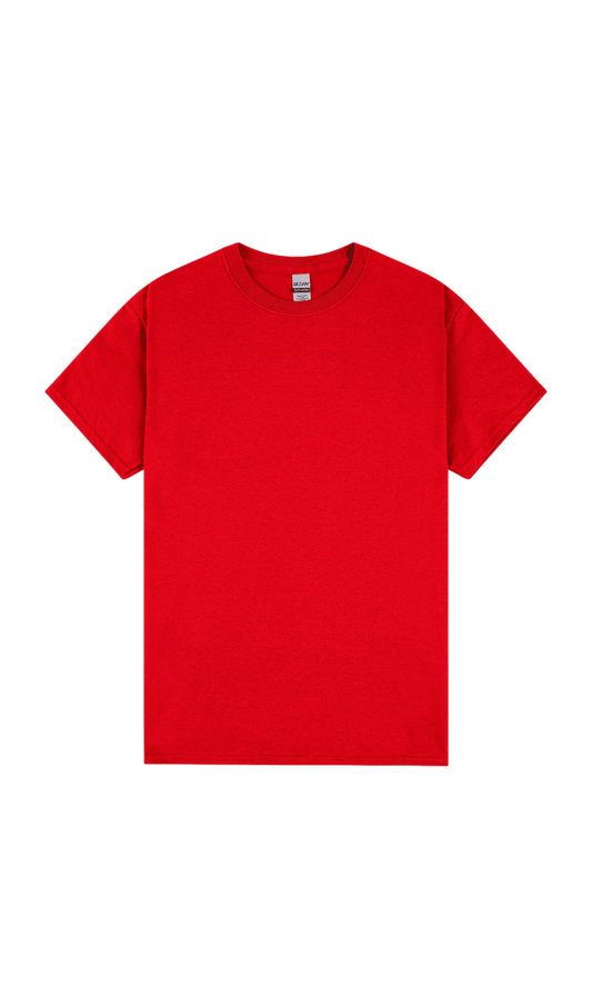 Red Blank Short Sleeved T-Shirt