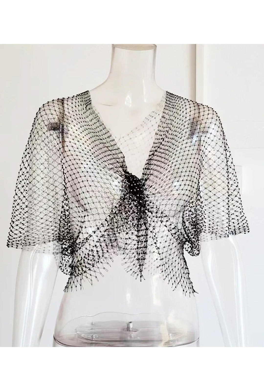 Black Rhinestone Shawl Perth | Hurly-Burly